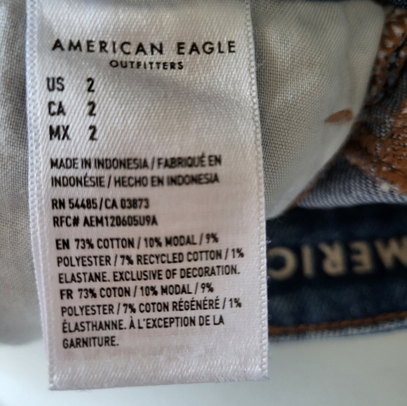 American Eagle Jean's Short Size 28 - Picture 3 of 4